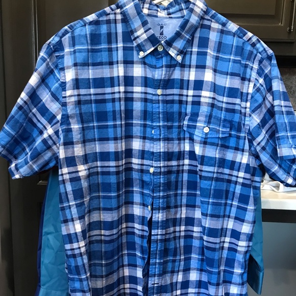 izod short sleeve dress shirts